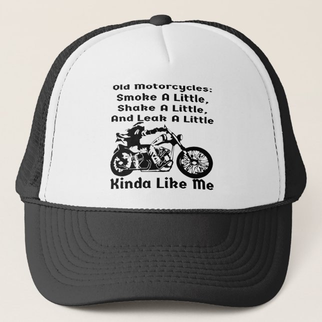 Alte Krafträder sind wie ich # Truckerkappe (Vorderseite)