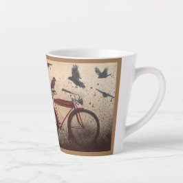 Alte Krähen Milchtasse