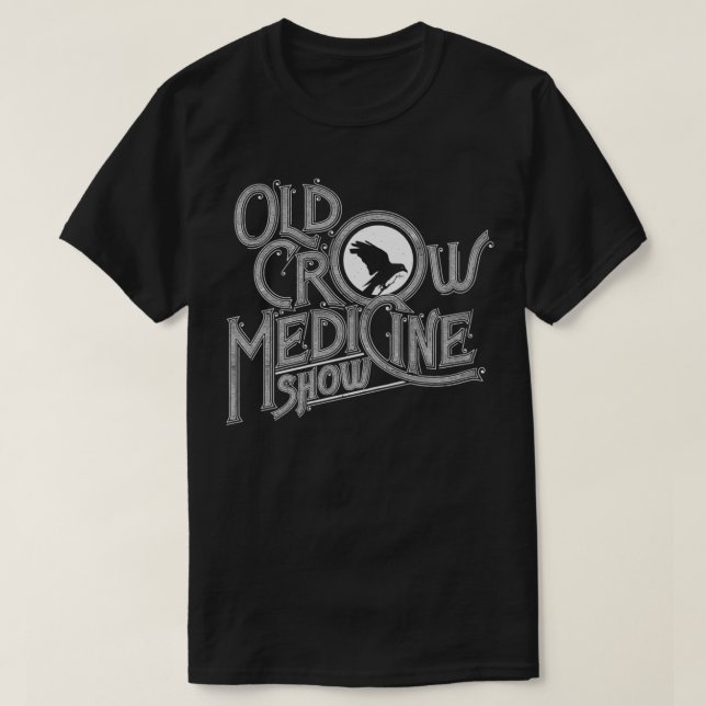 Alte Krähenmedizin zeigt Logo Essenzieller T - Shi T-Shirt (Design vorne)