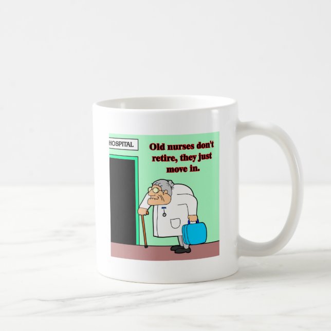 alte Krankenschwestern Kaffeetasse (Rechts)