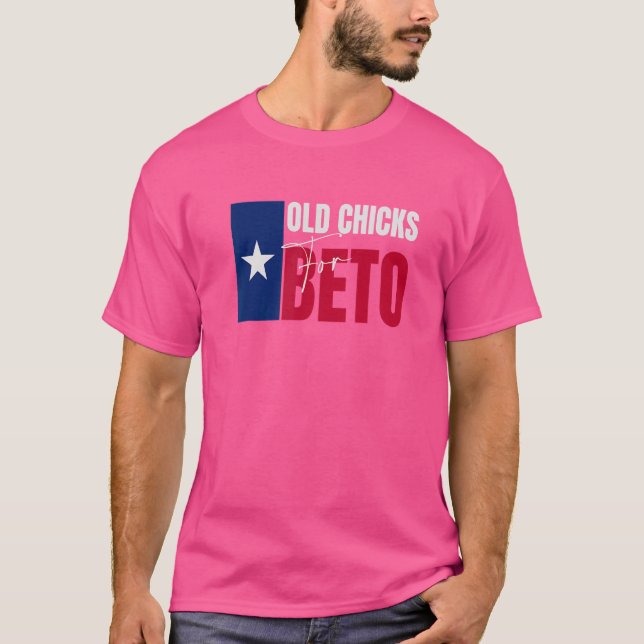 Alte Küken für die Beto-Leute-Demokraten T-Shirt (Vorderseite)