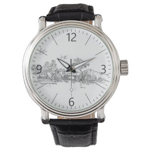 Alte Kunstwerke aus dem ländlichen Raum Armbanduhr