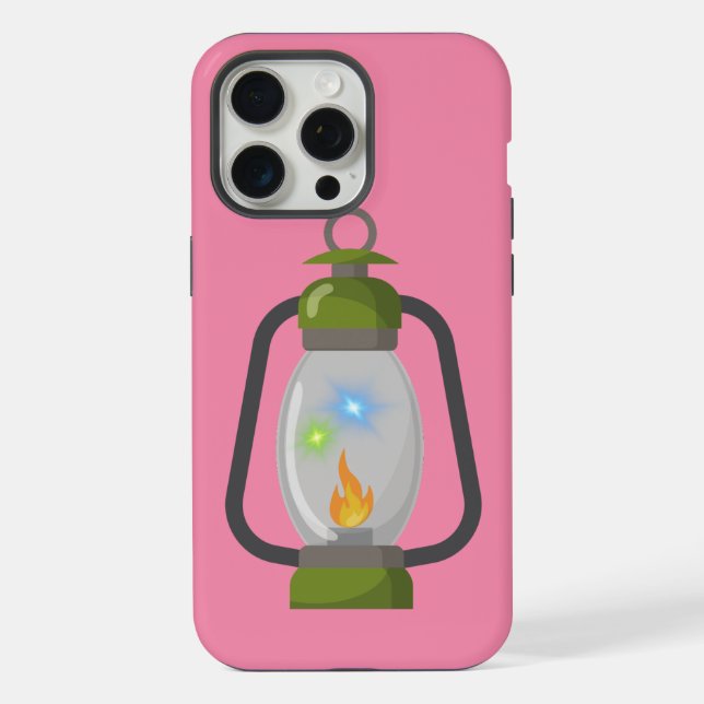 alte Lampe iPhone 15 Pro Max Hülle (Rückseite)