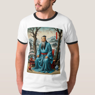 Alte Landschaft Berge Weisheit Kunst T-Shirt