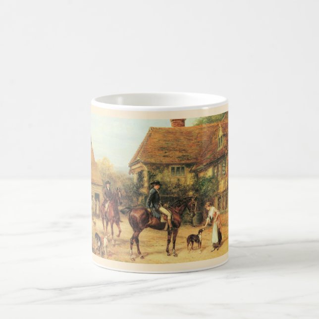 Alte Landschaft Kaffeetasse (Mittel)