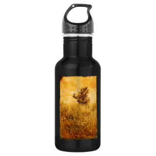 Alte Landschaftsansicht Edelstahlflasche