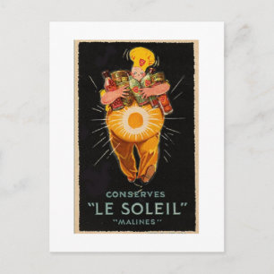Alte Le Soleil Postkarte