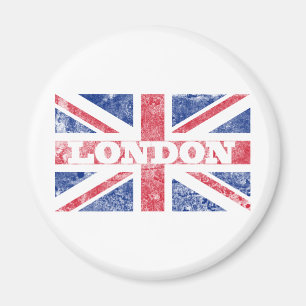 Alte London-Flagge Magnet