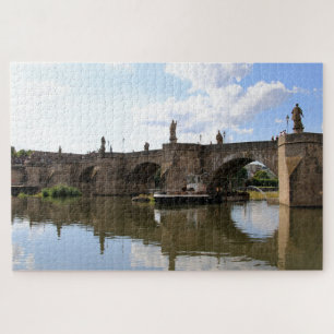 Alte Mainbrücke, Main, Deutschland