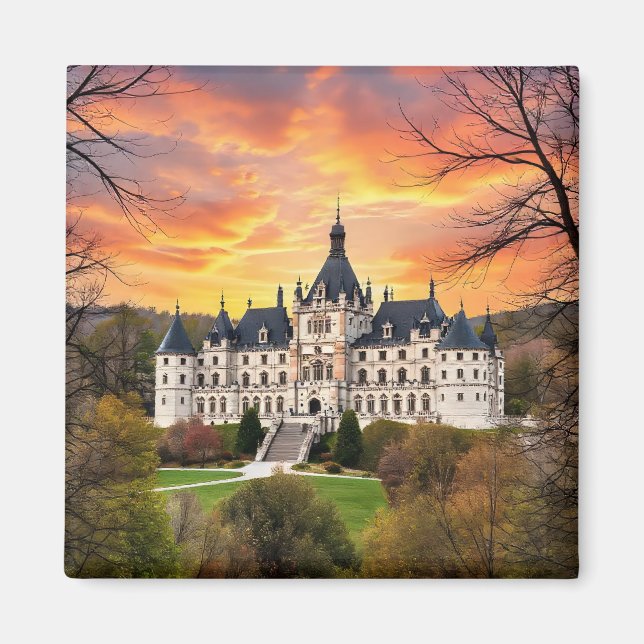 Alte majestätische Burg Magnet (Vorne)