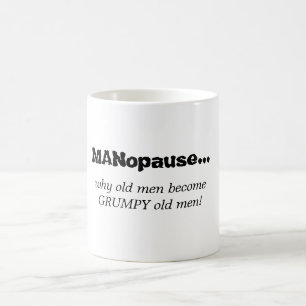 Alte Männer Kaffeetasse