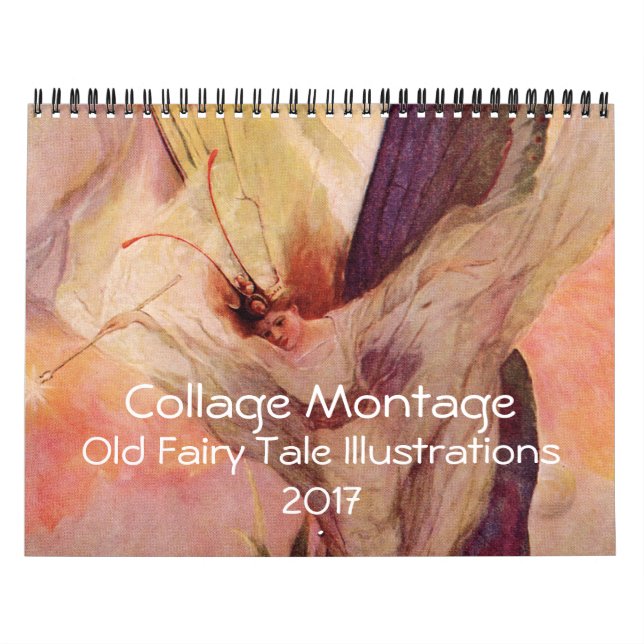 Alte Märchen Vintage Kunst, Dichtung und Musik Kalender (Titelbild)
