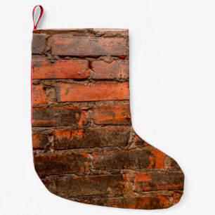 Alte Mauer aus Stein, gealtert, alt, Kleiner Weihnachtsstrumpf
