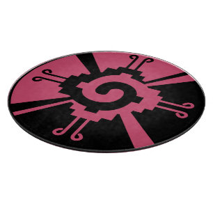 Alte Maya-Schneidplatte in jeder Farbe, die Sie wü Schneidebrett