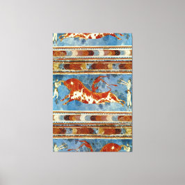Alte Minoan Fresco Leinwanddruck