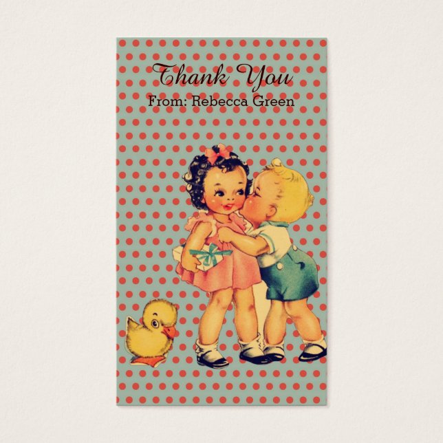 Alte Mode Valentine Retro Kindergeburtstag Party (Vorderseite)