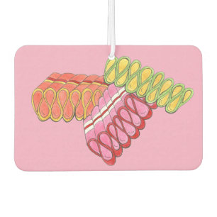 Alte modische Weihnachtslieder Candy Candies Food Autolufterfrischer