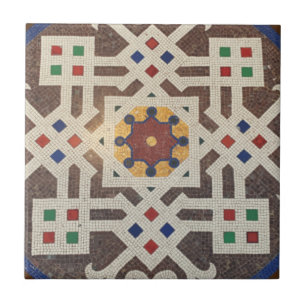 Alte Mosaikfliesen in Mailand - italienische Kunst Fliese