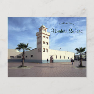 Alte Moschee in Dakhla Western Sahara Postkarte