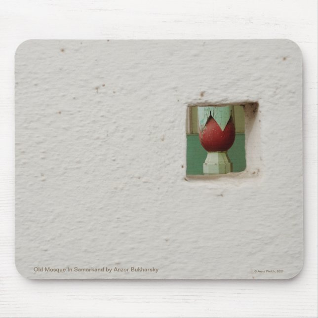 Alte Moschee in Samarkand Mousepad (Vorne)