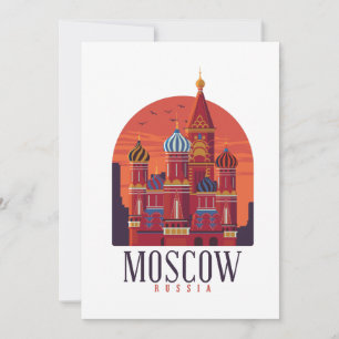 Alte Moskauer Russland Kreml-Architektur Karte