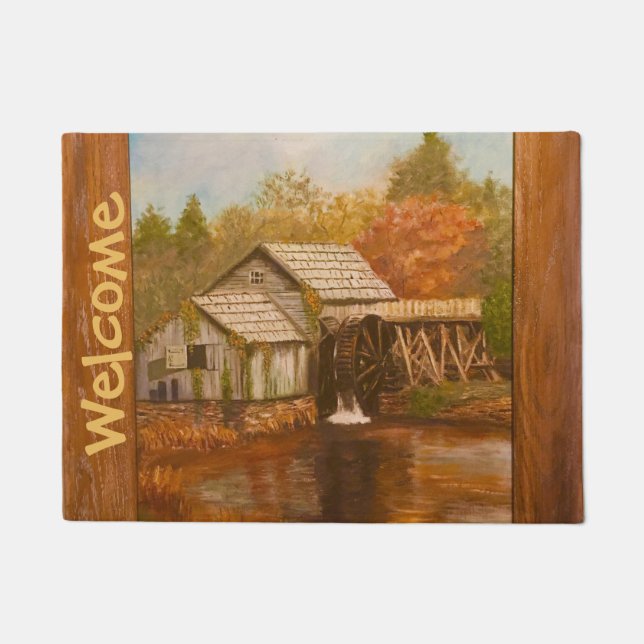 Alte Mühle Fußmatte (Vorderseite)