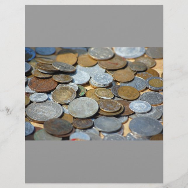 Alte Münzen1299 ALTE MÜNZEN KUPER SILVER METAL BRO Flyer (Vorne)