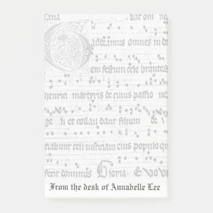 Alte Musik Post-it Klebezettel