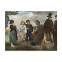 Alte Musikerin Edouard Manet