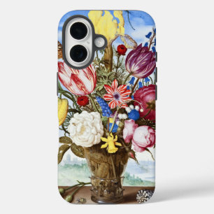 Alte niederländische Blumenstilleben des Goldenen  iPhone 16 Hülle