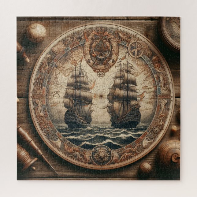 Alte niederländische (Niederlande) Saling Ships (Vertikal)