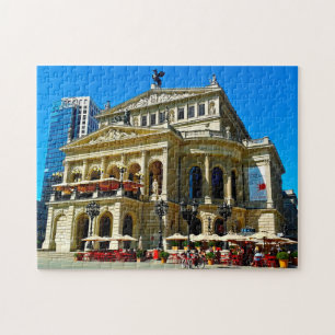 Alte Oper Denkmal Frankfurt Deutschland.