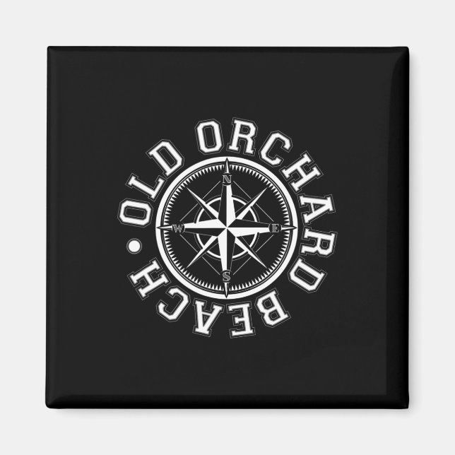 Alte Orchard Strand Maine mit Comp Magnet (Vorne)