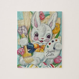 Alte Osterhasenkarte