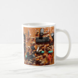 Alte PC-Mainboard Kaffeetasse