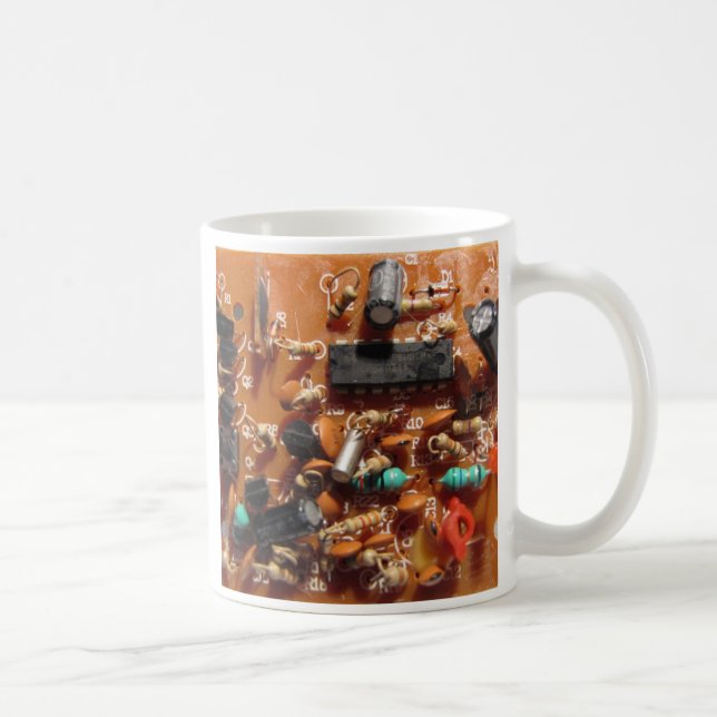 Alte PC-Mainboard Kaffeetasse (Rechts)