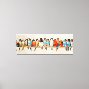 Alte Perche der Vögel Hector Giacomelli Leinwanddruck