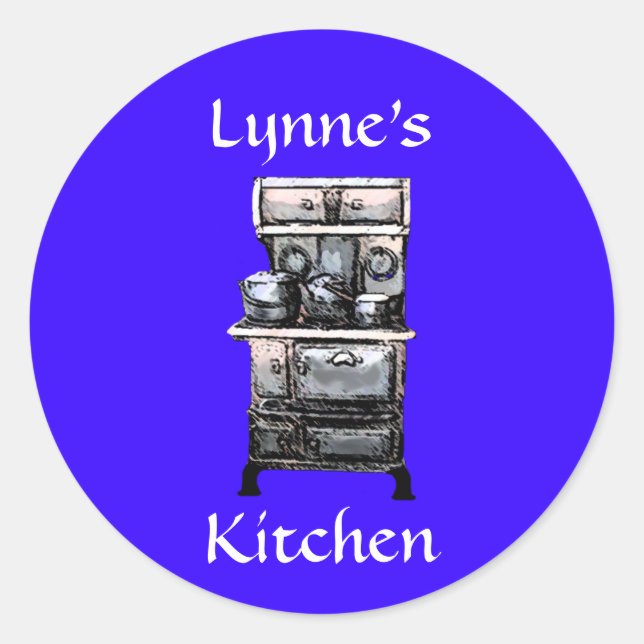 Alte Personalisierte Aufkleber (Vorderseite)