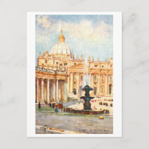Alte Petersbasilika, Vatikan Postkarte