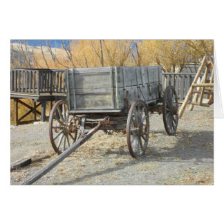 Alte Pioneer Wagenbeschreibungskarte