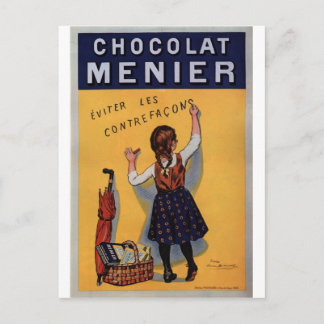 Alte Plakate Postkarte