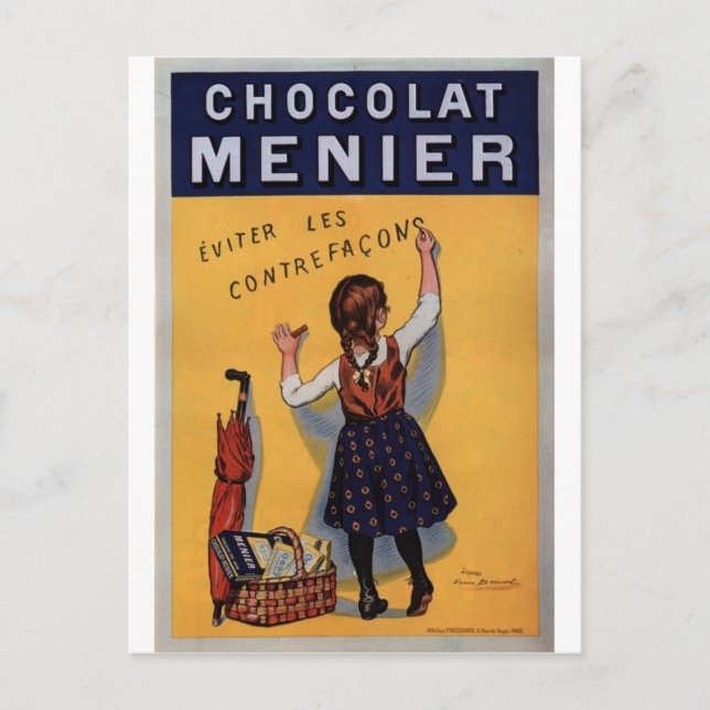 Alte Plakate Postkarte (Vorderseite)