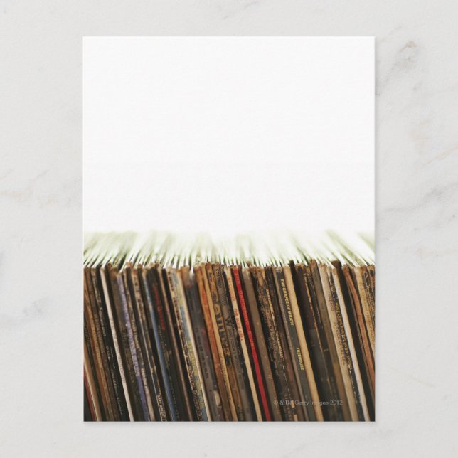 Alte Platten Postkarte (Vorderseite)