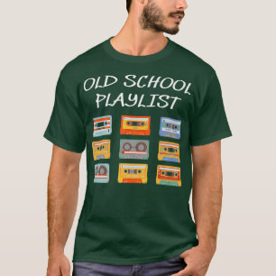 Alte Playlist Retro Cassette Mix Tapes Mixta T-Shirt