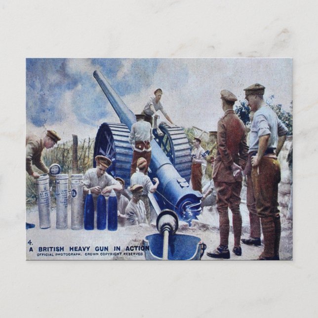 Alte Postkarte - 1. Weltkrieg (Vorderseite)