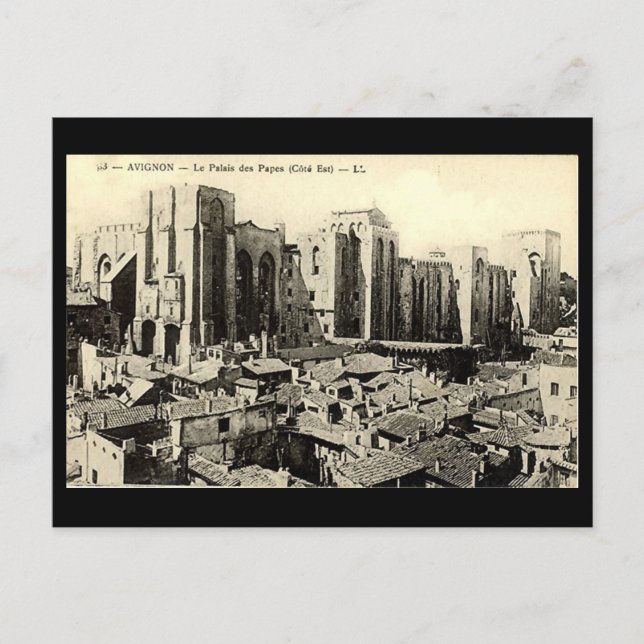 Alte Postkarte - Avignon (Vorderseite)