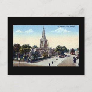 Alte Postkarte, Bedford im Jahr 1923 Postkarte