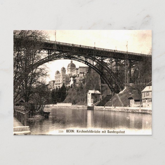 Alte Postkarte - Bern, Schweiz (Vorderseite)