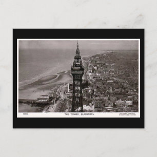 Alte Postkarte, Blackpool Tower Postkarte