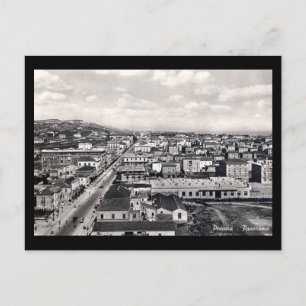 Alte Postkarte - Blick auf Pescara